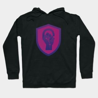 Purple Team BIC Patch Hoodie